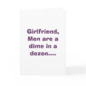 Girlfriend Card by Menbashersinc Girlfriend Card