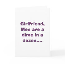 Girlfriend Card