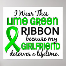 Girlfriend Deserves a Lifetime Lymphoma Print
