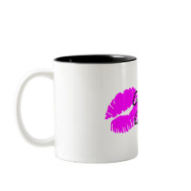 Girlfriend Get Away (Pink Kiss) mugs