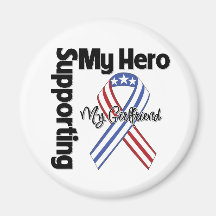 Girlfriend - Military Supporting My Hero Magnets