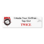 Girlfriend Sticker Bumper Stickers