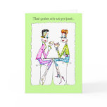 Girlfriend Therapy Greeting Card