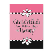 Girlfriend Therapy Post Card