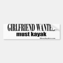 girlfriend wanted bumper sticker