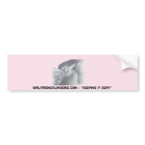 Girlfriends Lingerie - Bumper Sticker bumper stickers by Girlfriends_Lingerie Girlfriends Lingerie - Bumper Sticker bumper stickers