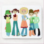 Girlfriends Mouse Pad