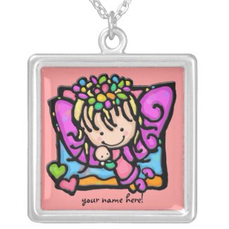 Girlie Fairy or Angel necklace