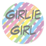 Girlie Girl stickers
