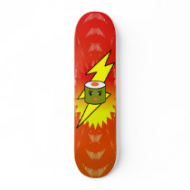 Girlie Super Charged Sushi - skateboards by samack Girlie Super Charged Sushi - skateboards