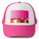GIRLIE TEST PATTERN HAT