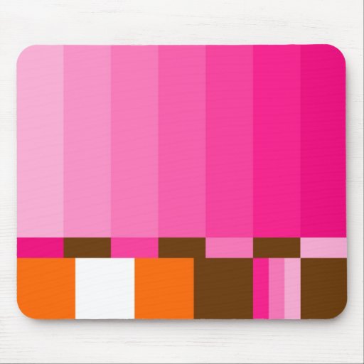 GIRLIE TEST PATTERN MOUSEPAD