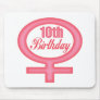Girls 10th Birthday Gifts Mouse Pads