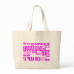 Girls 12th Birthdays : Pink Greatest 12 Year Old bags