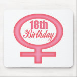 Girls 18th Birthday Gifts Mouse Pad