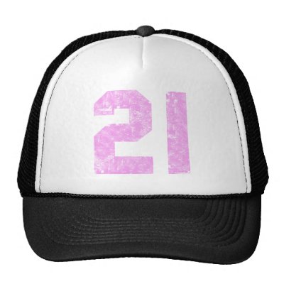 Girls 21st Birthday Gifts Mesh Hats