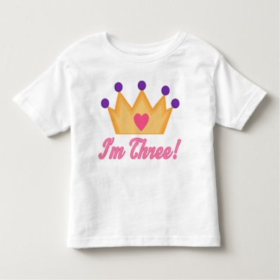 Girls 3rd Birthday T-shirt