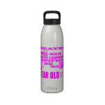 Girls 60th Birthdays : Pink Greatest 60 Year Old Reusable Water Bottles