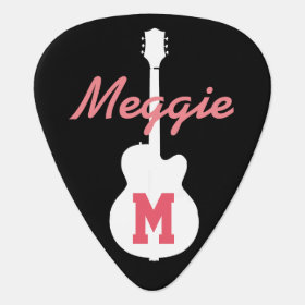 girls and rock music personalized pick
