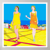 Girls and the city posters