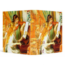 Girls at the Piano Binder by junebug042 Girls at the Piano Binder