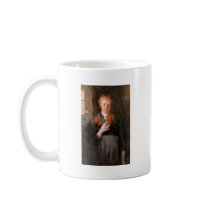 Girls At Window (Portrait Of Babette Maurer B. Jor Mugs