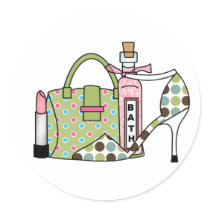 Girls Bags and Shoes Two stickers by girl_stuff Girls Bags and Shoes Two stickers
