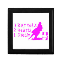 GIRLS BARREL RACING BOX JEWELRY BOX