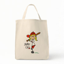Girls Baseball Batter Up T-shirts and Gifts Bags