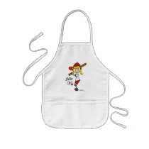Girls Baseball Batter Up Tshirts and Gifts Apron