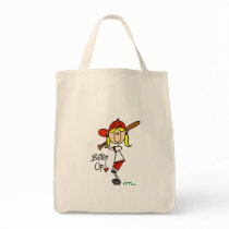 Girls Baseball Batter Up Tshirts and Gifts Bags