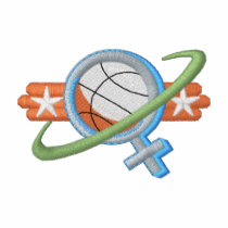 Girls Basketball embroidered shirts by ZazzleEmbroidery Girls Basketball embroidered shirts