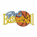 Girl's Basketball embroidered shirts by ZazzleEmbroidery Girl's Basketball embroidered shirts
