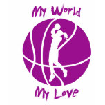 Girls Basketball My World, My Love Shirt