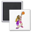 Girls basketball shoot