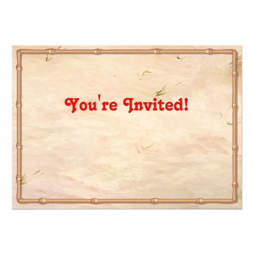 Girls Beach Getaway Weekend Party Invitations