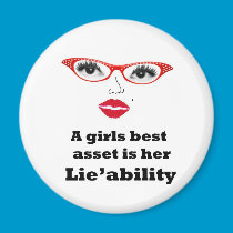 girls best asset is lieability magnets