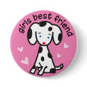girls best friend buttons