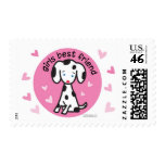 girls best friend stamp