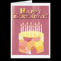 Girl's Birthday Card cards