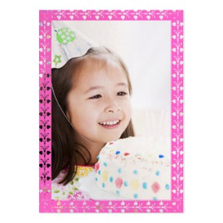 Girls Birthday Photo Cards profilecard