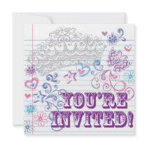 Girl's Birthday / Sweet 16 Invite