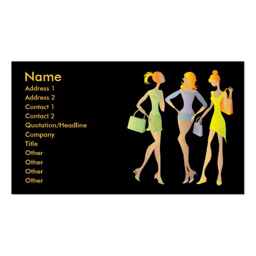 girls.. business card (front side)