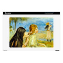 Girls by the Seaside by Pierre Renoir 13" Laptop Skins