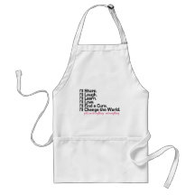 girls can do anything (girl power) apron