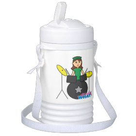 Girls Can't WHAT? ColorizeME Custom Design Igloo Beverage Cooler