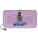 Girls Can't WHAT? Girl Playing Drums iPod Speaker