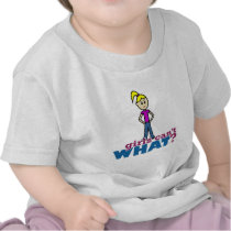 Girls Can't WHAT? Girl t-shirts