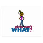 Girls Can't WHAT? Girls Postcard