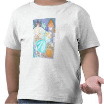 Girl's Cinderella Watercolor T-Shirt